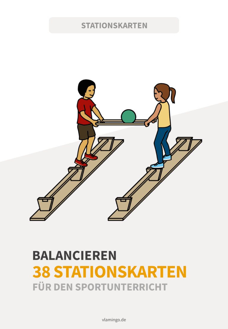 Balancieren - 38 Stationskarten Für Den Sportunterricht (Gleichgewicht,...)