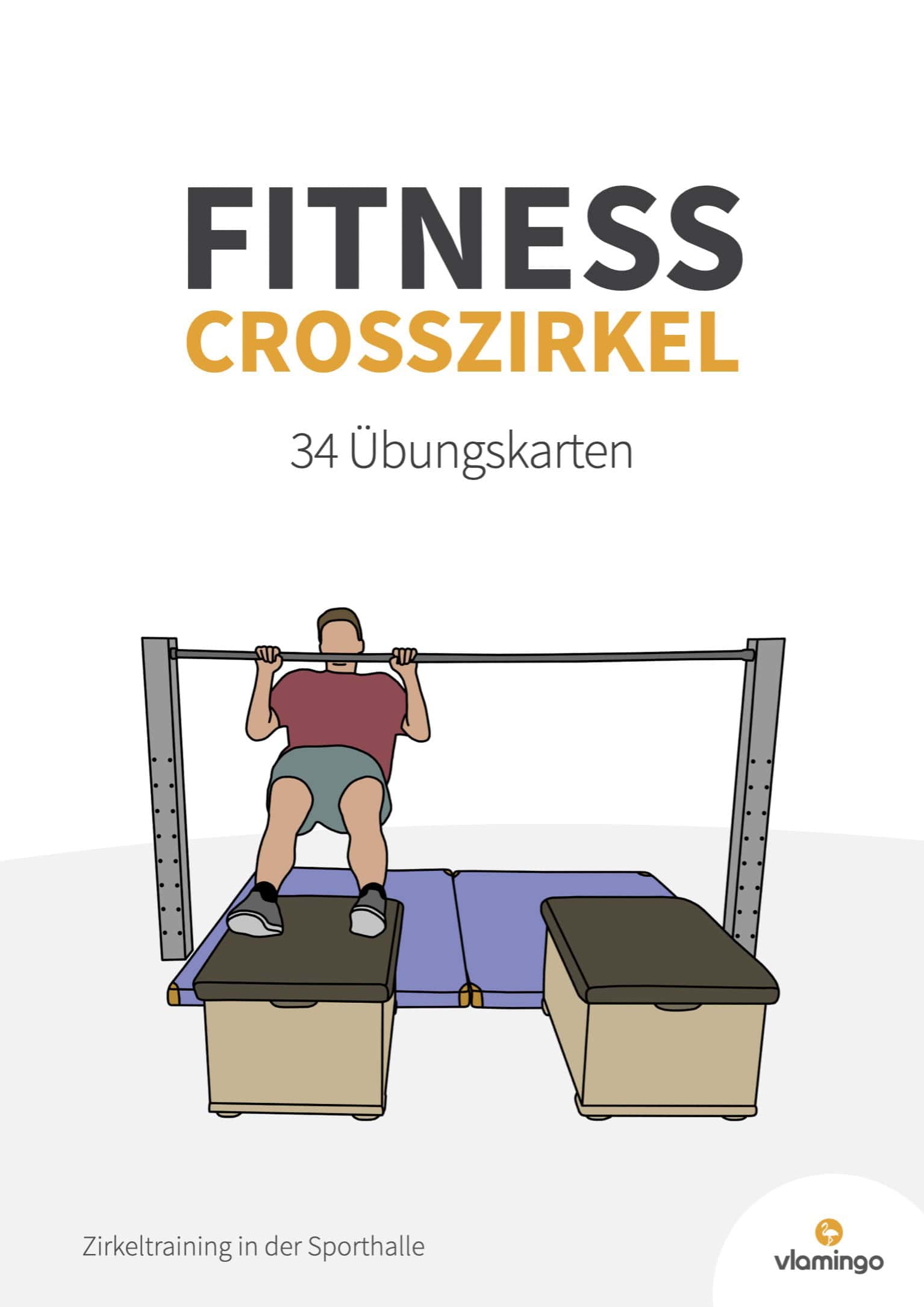 Fitness mit Turngeräten im Sportunterricht - 34 Stationen (Zirkeltraining)