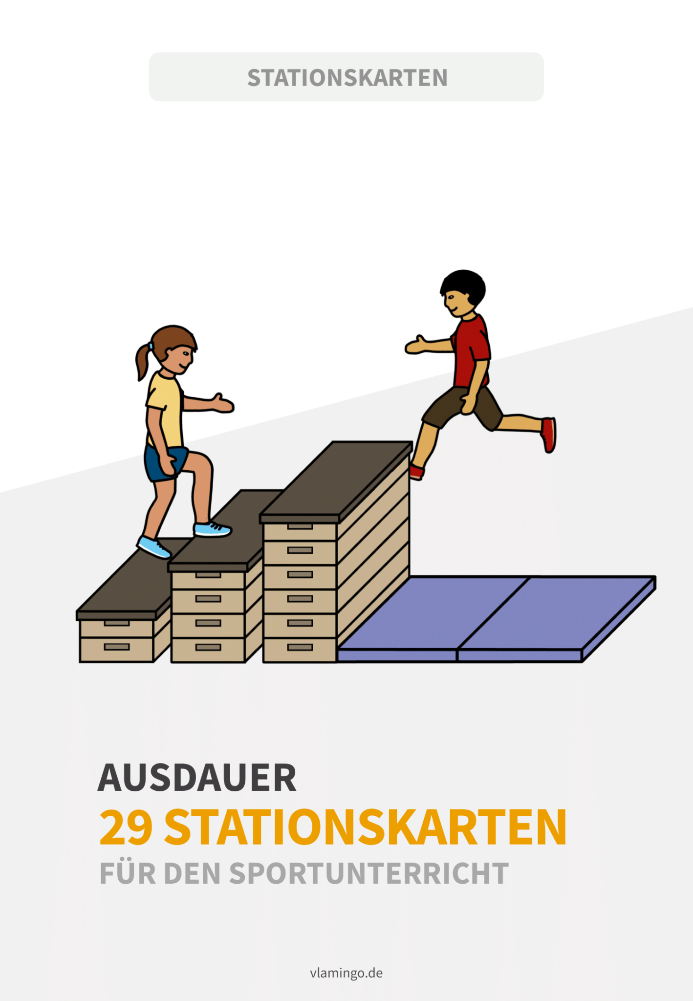 Ausdauertraining - 29 Stationen Bzw. Übungen Für Den Sportunterricht