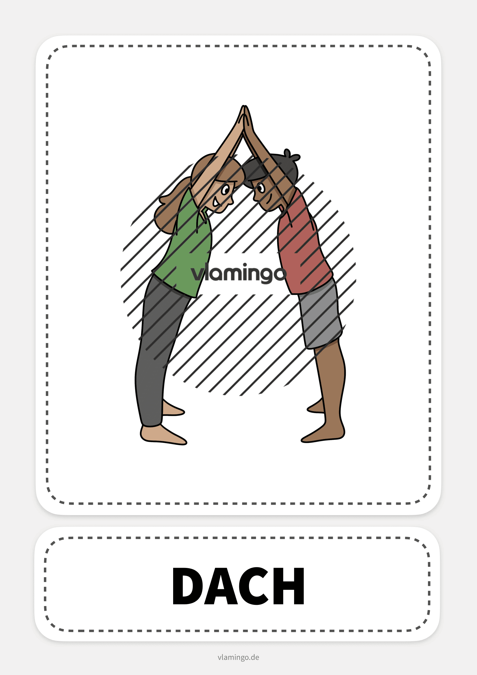 Partner-Yoga - Dach
