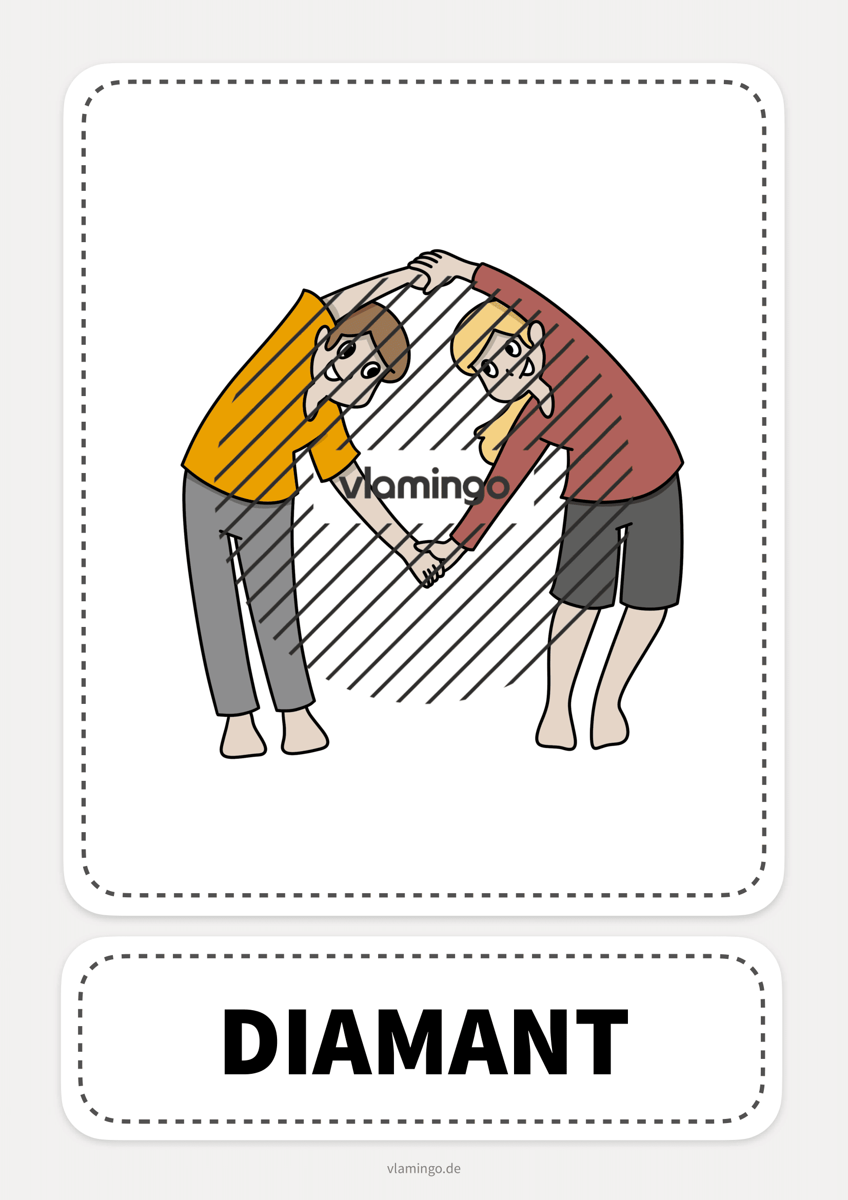 Partner-Yoga - Diamant