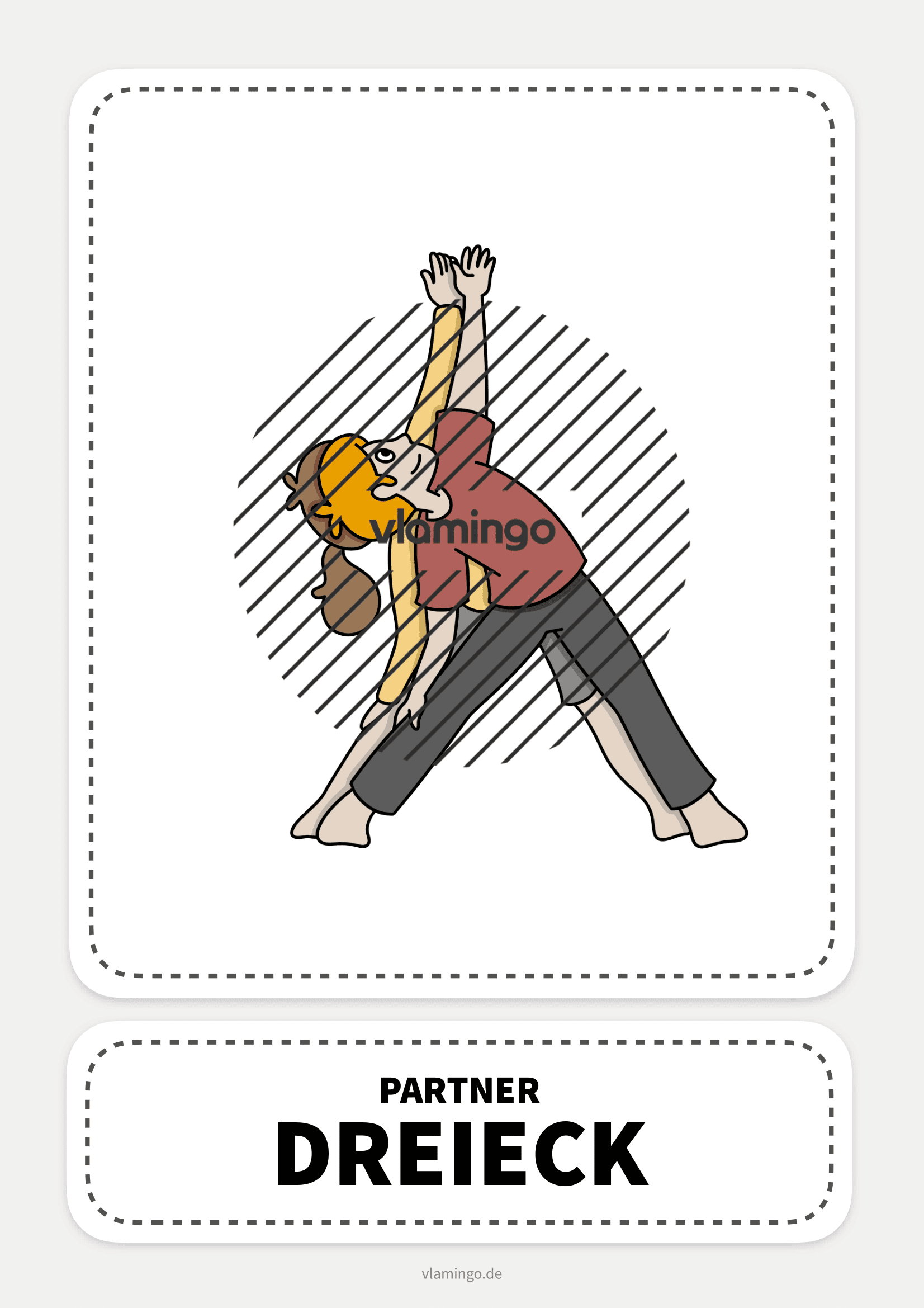 Partner-Yoga - Partner-Dreieck