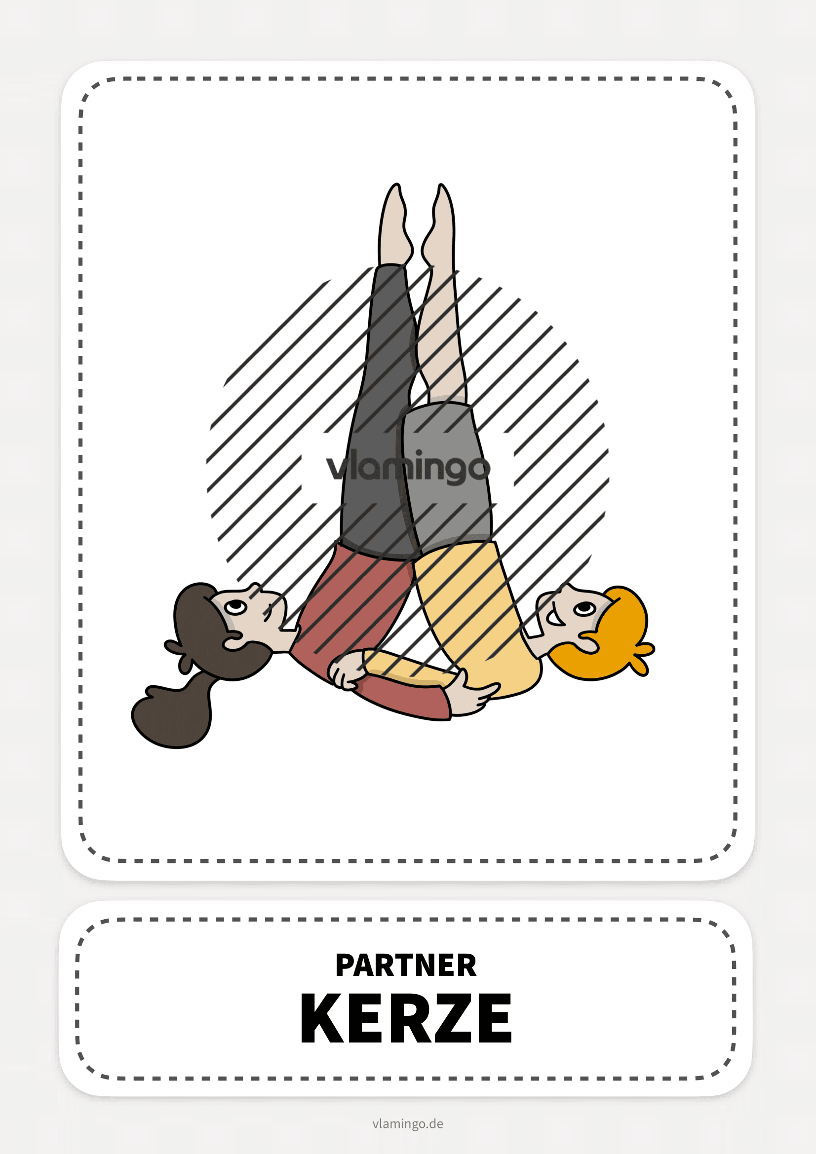 Partner-Yoga - Partner-Kerze
