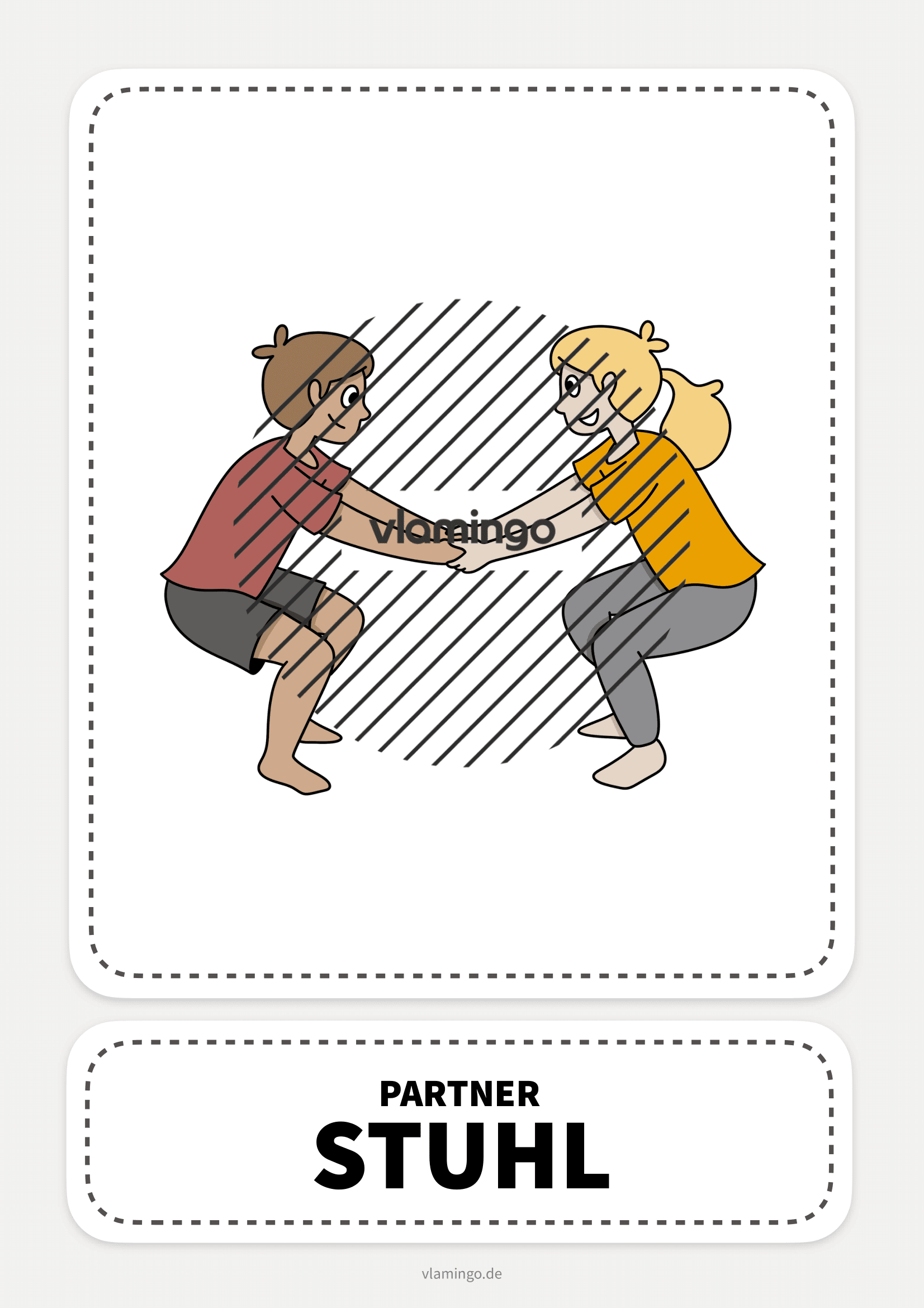 Partner-Yoga - Partner-Stuhl