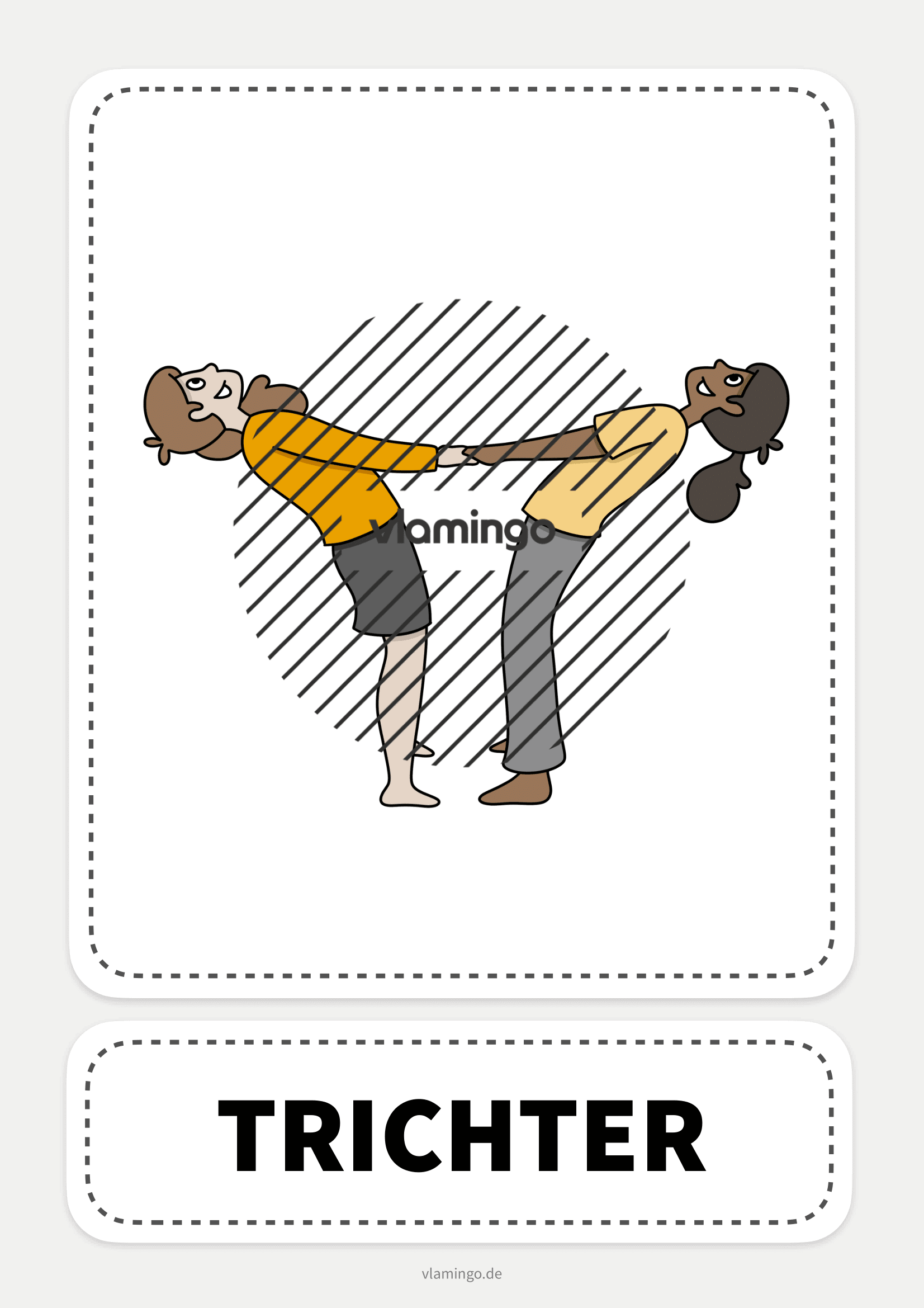 Partner-Yoga - Trichter