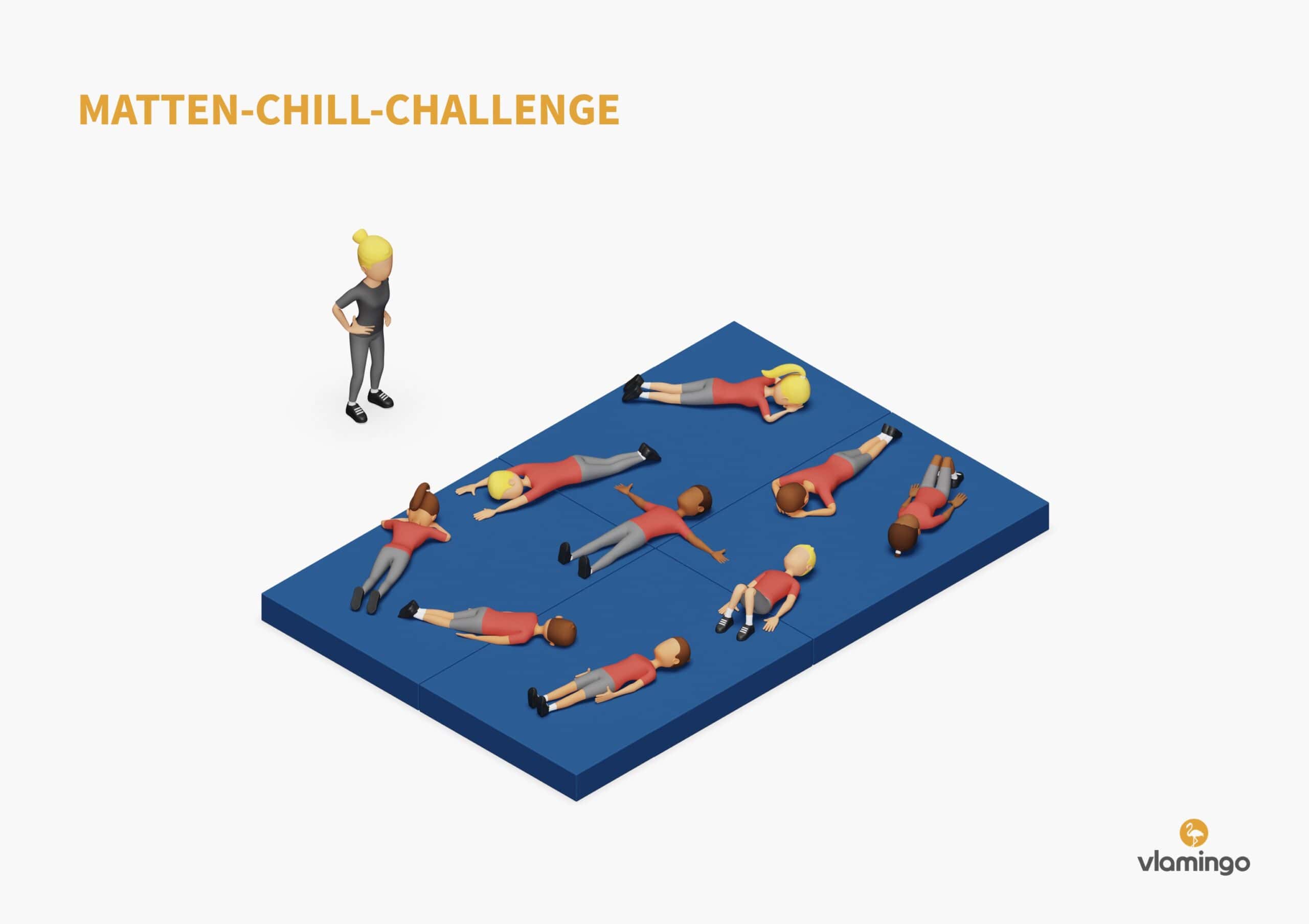 Mattenspiel - Matten-Chill-Challenge