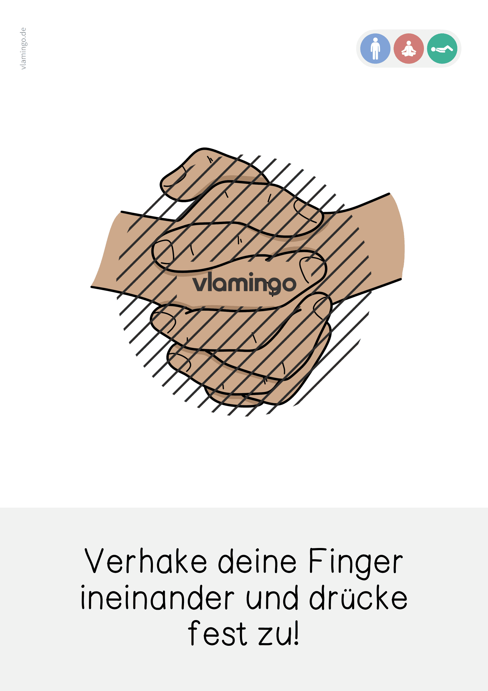 Achtsamkeitsübung 09 - Finger verhaken