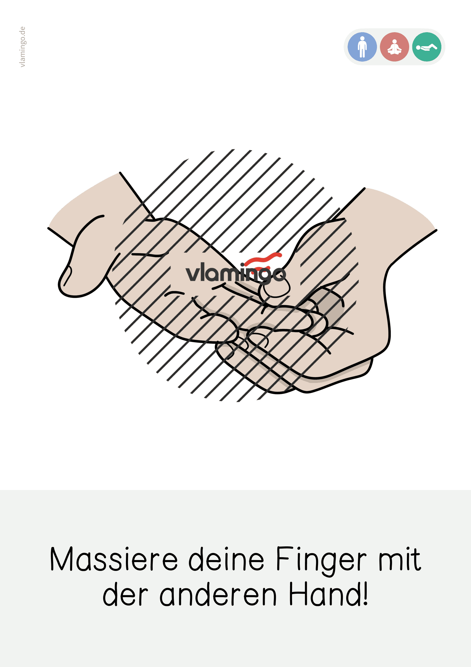 Achtsamkeitsübung 10 - Finger massieren