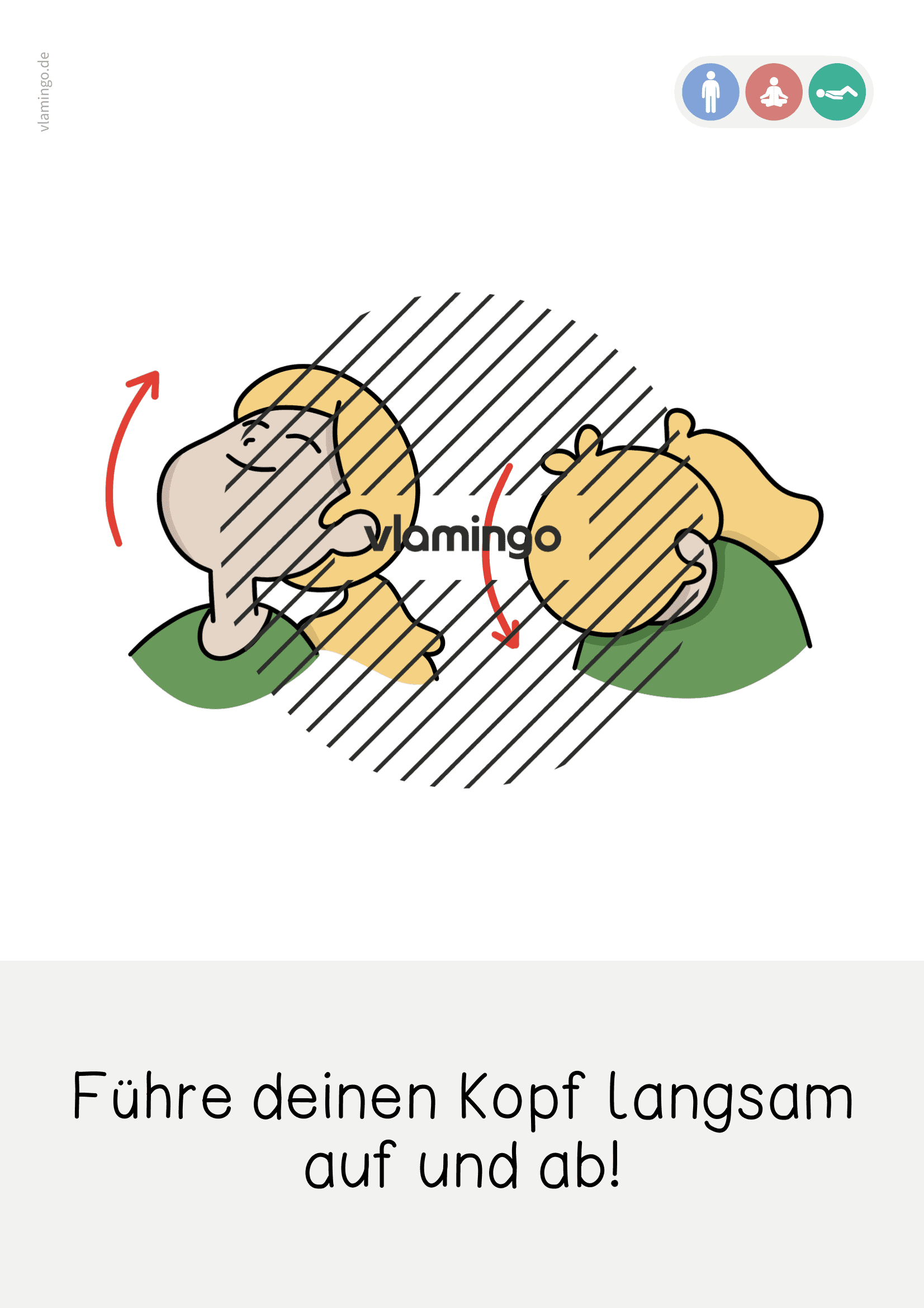 Achtsamkeitsübung 19 - Kopf auf und ab