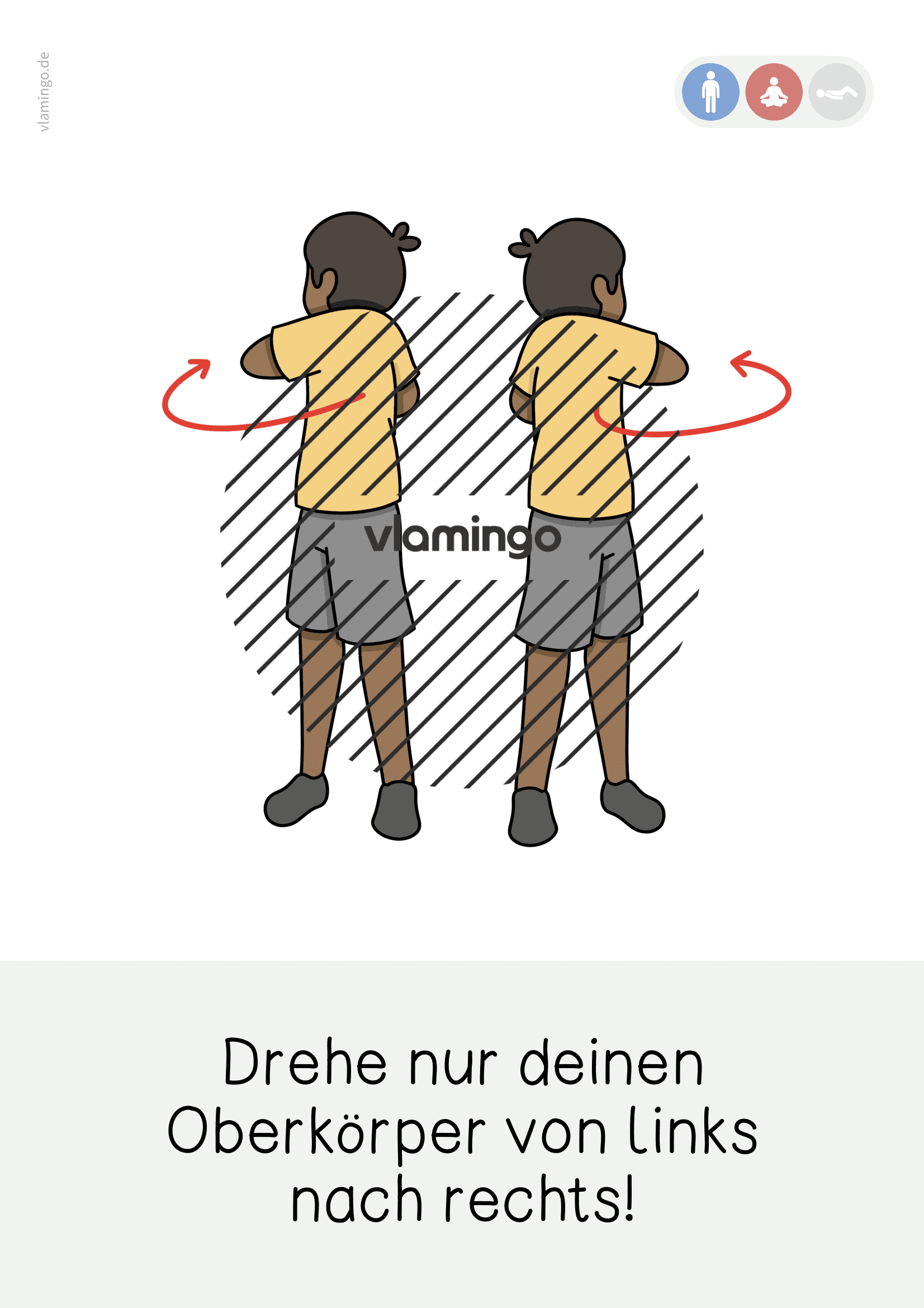 Achtsamkeitsübung 32 - Oberkörper drehen