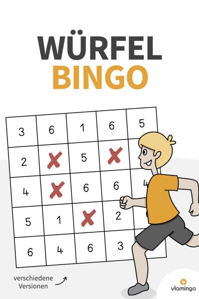 Würfel-Bingo im Sportunterricht - Staffelspiel