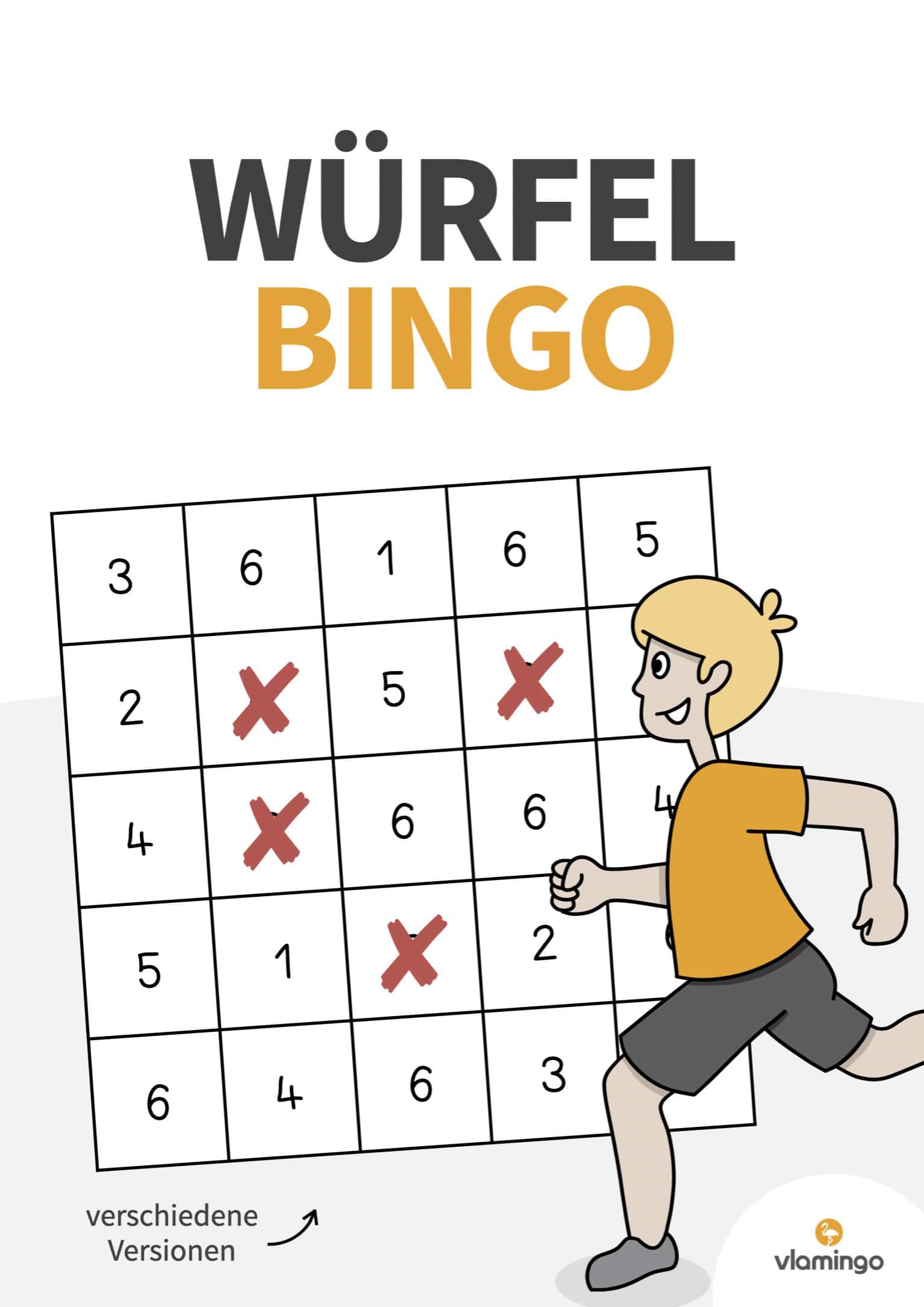 Würfel-Bingo im Sportunterricht - Staffelspiel